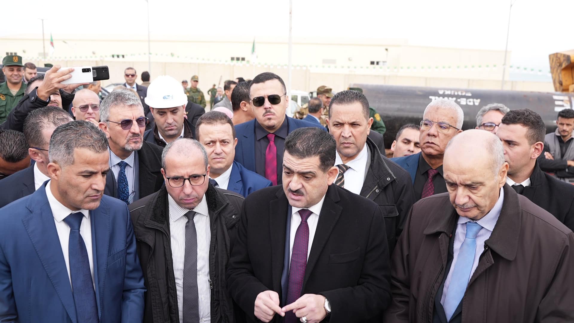 Monsieur le Ministre en visite de travail dans la Wilaya de Tipaza